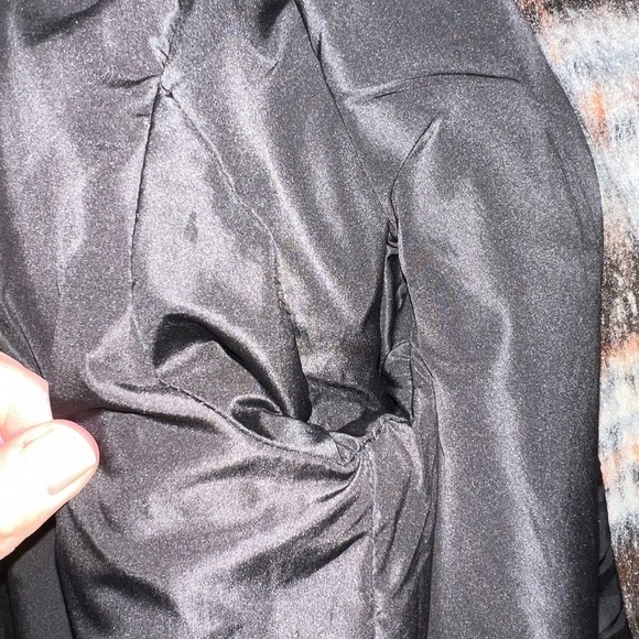 Mauve Anthropologie Brown/Orange Plaid Wool Jacket - Picture 12 of 13